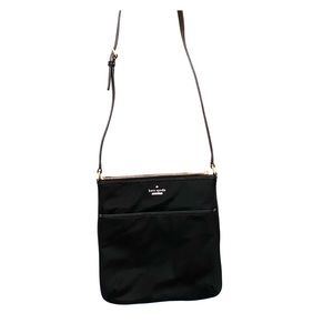 Kate Spade Black Flat Crossbody Bag